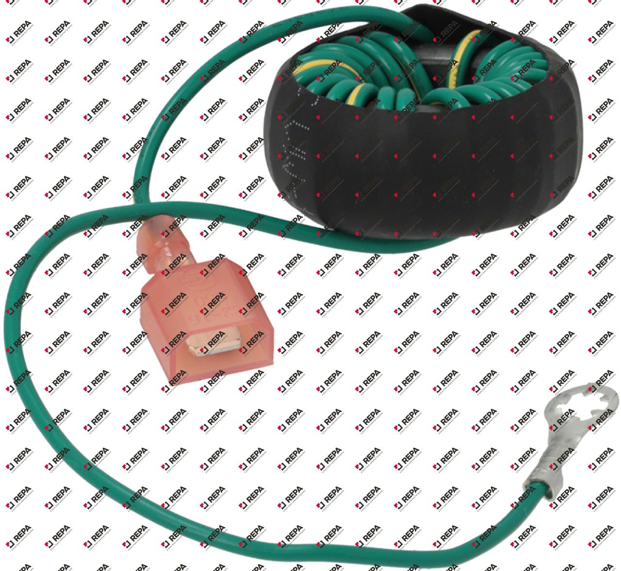 ground wire with ferrite, 20 loop, Stealth, 