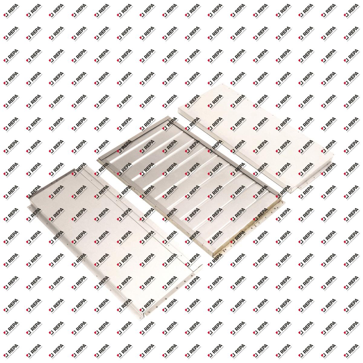 Ablenkeinheit, 3-teilig, 999 - 1000