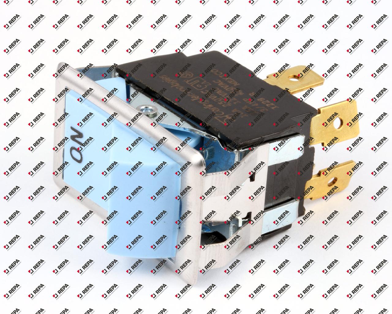 Kippschalter DPST blau