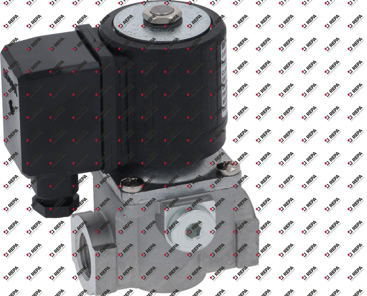 solenoid valve 230VAC DN 15mm connection 1/2"