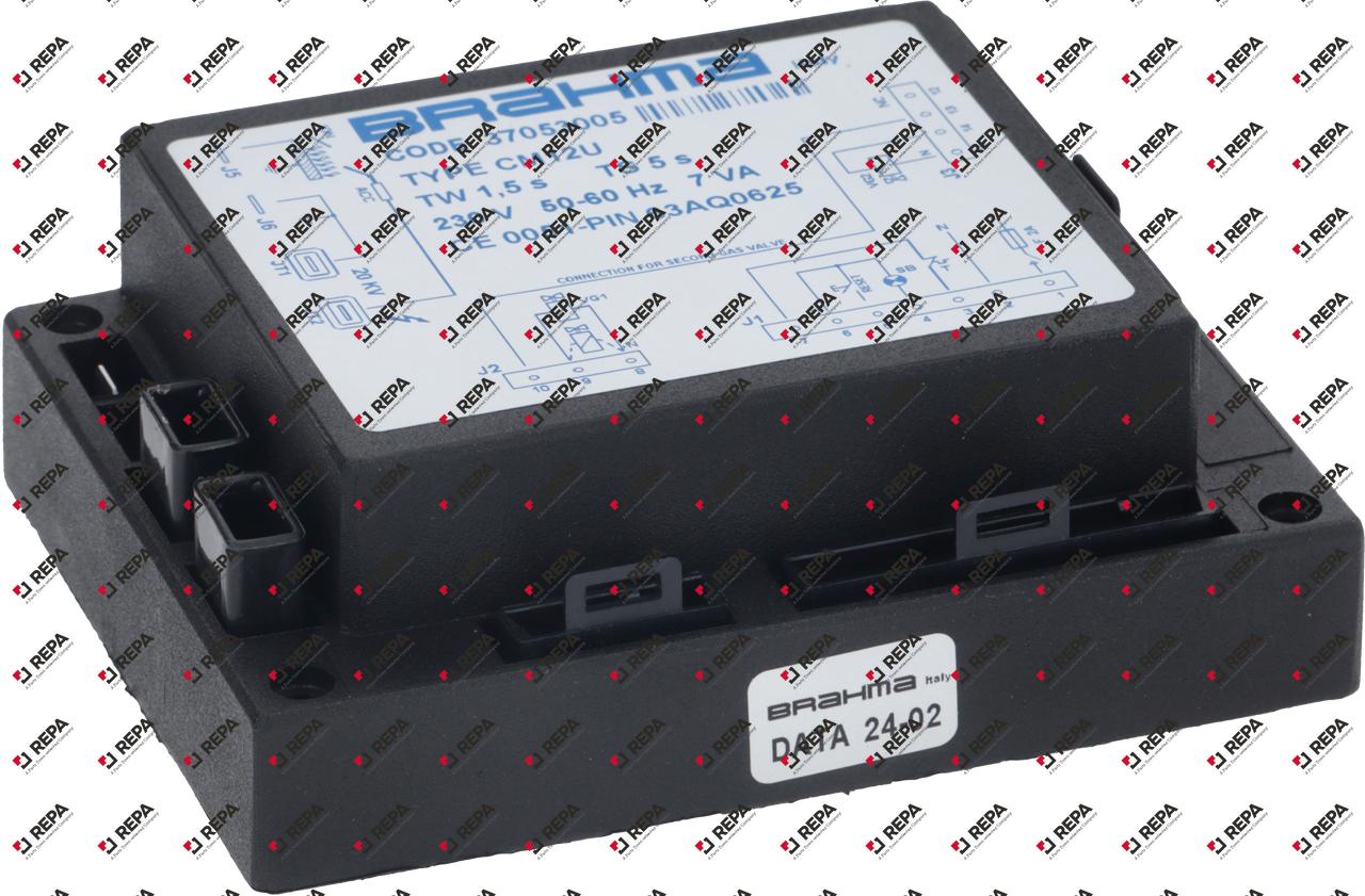 ignition box BRAHMA type CM12U electrodes 2 