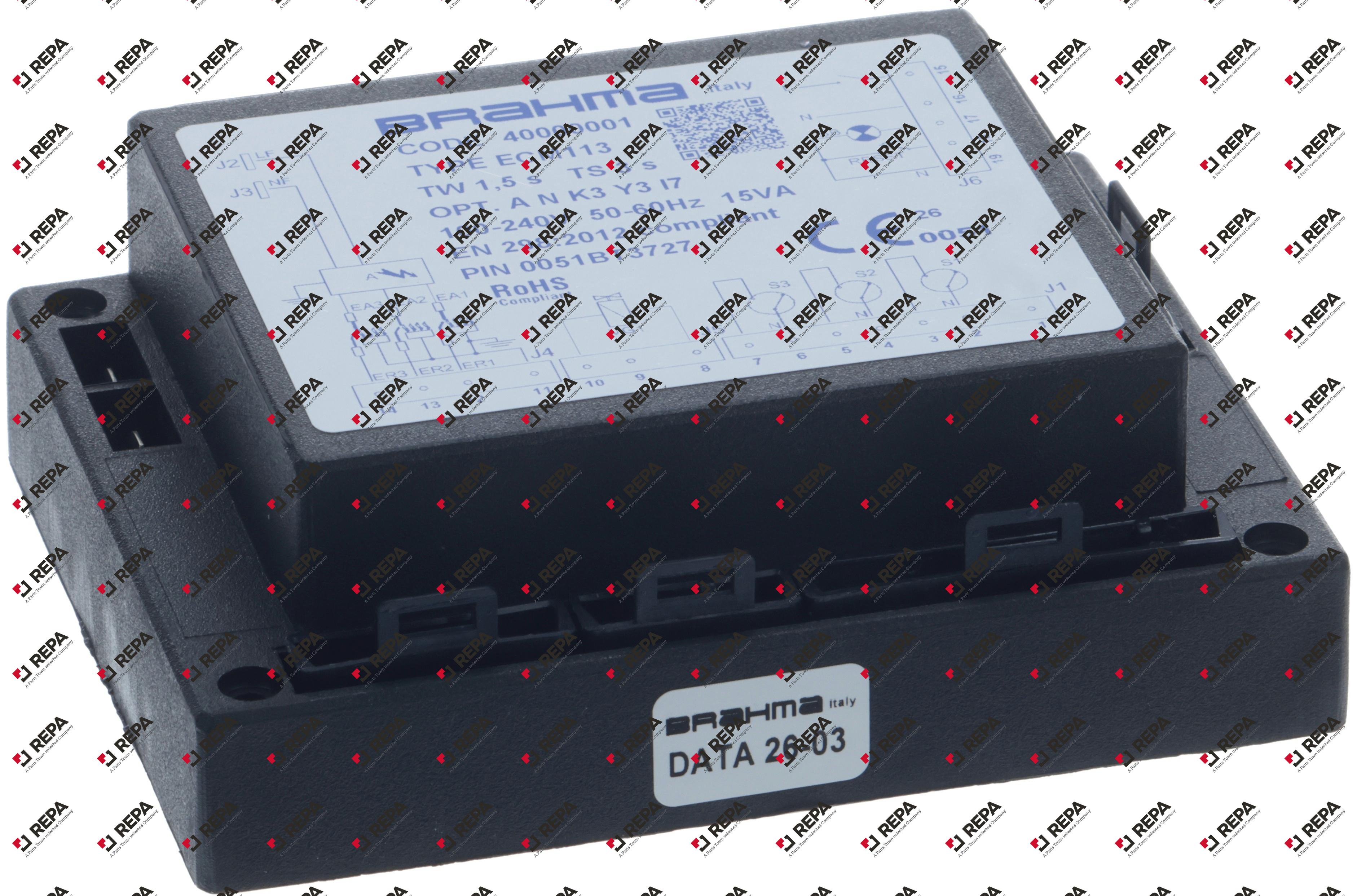 ignition box BRAHMA type ECM113 electrodes 3 
