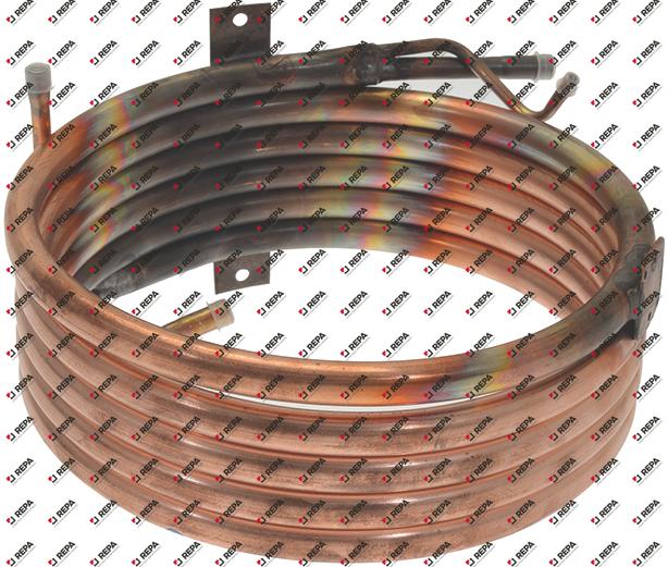 Verflüssiger Rohr ø 15mm wassergekühlt ø 255mm