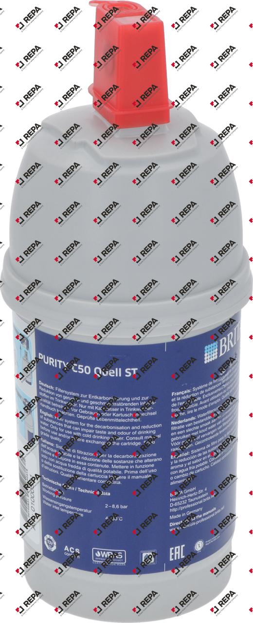 BRITA Purity C50 Quell - Cartucho filtrante