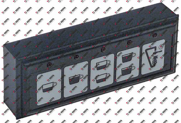 keypad unit buttons 5 lighting LED