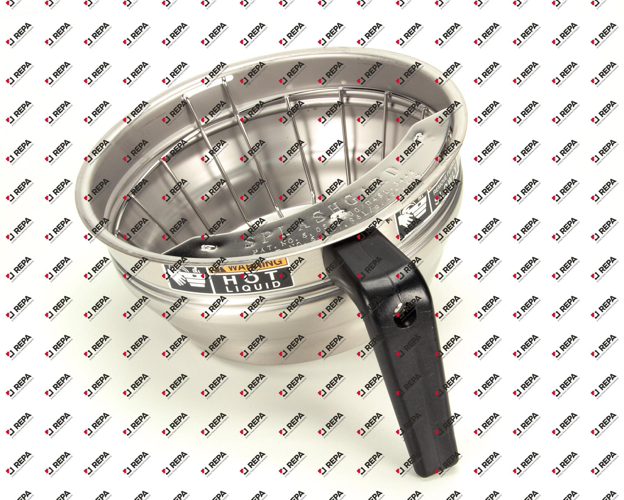 Funnel Assembly, Stainless With Black Handle