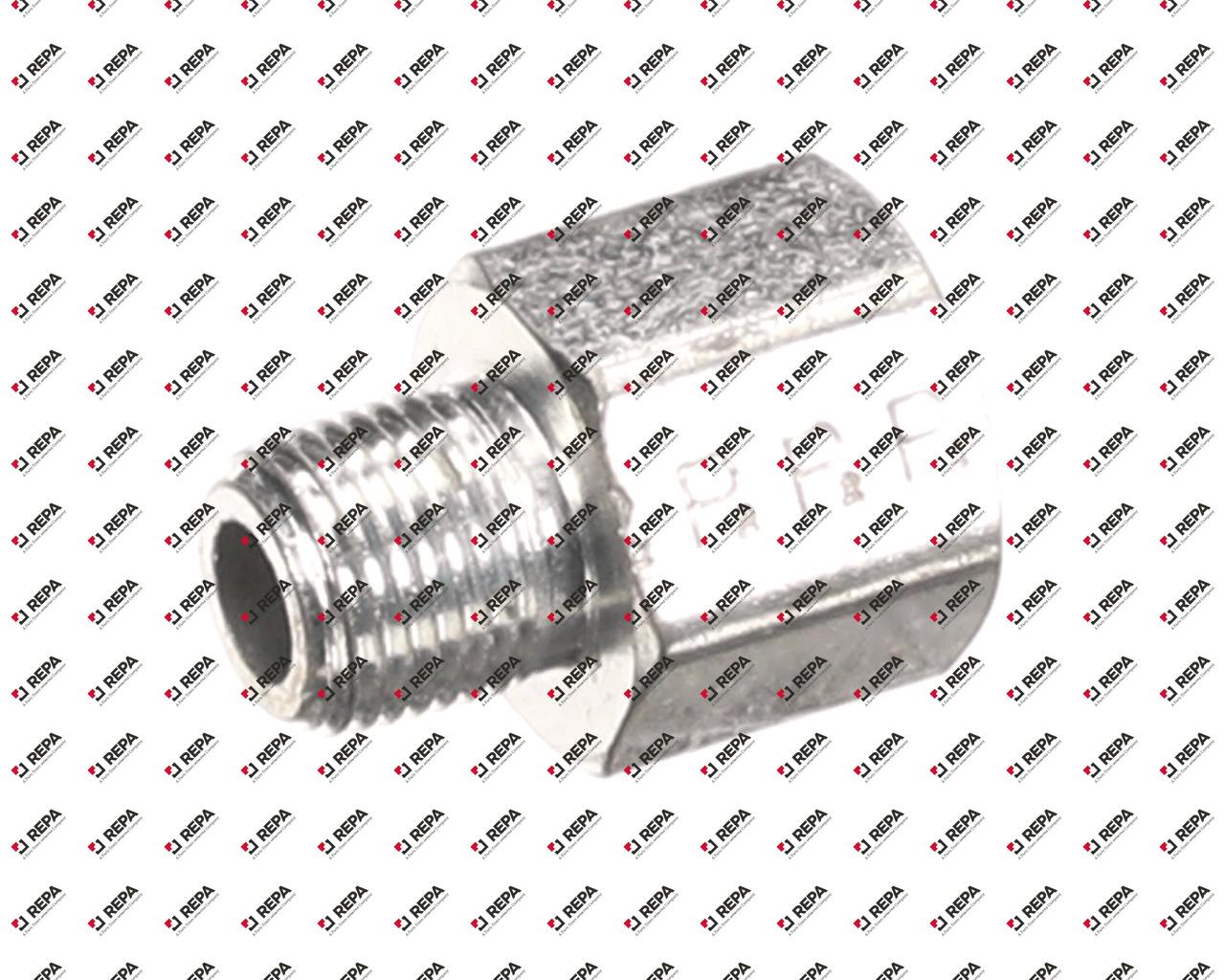 Adaptor/Fitting, Hex, .25FFLX x .12MPT