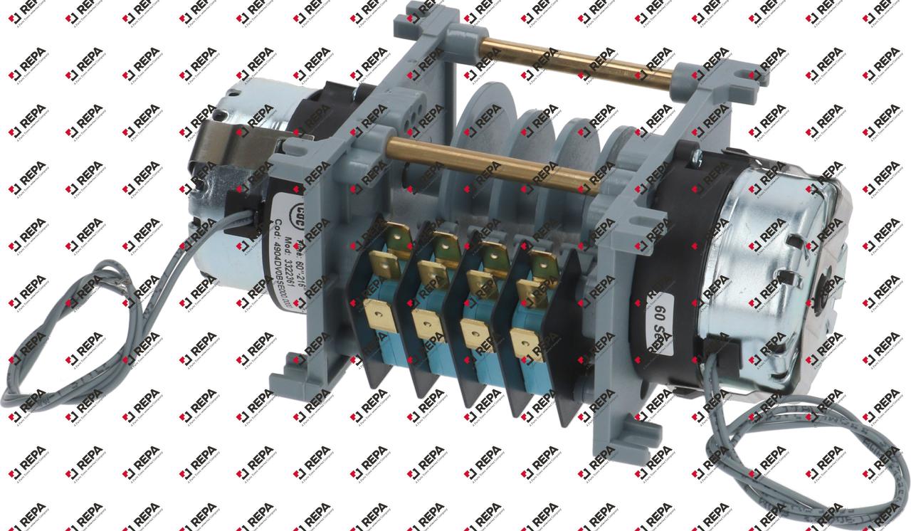 Timer 4904DV camme 4 tempo 60s/216s aliment. 230V