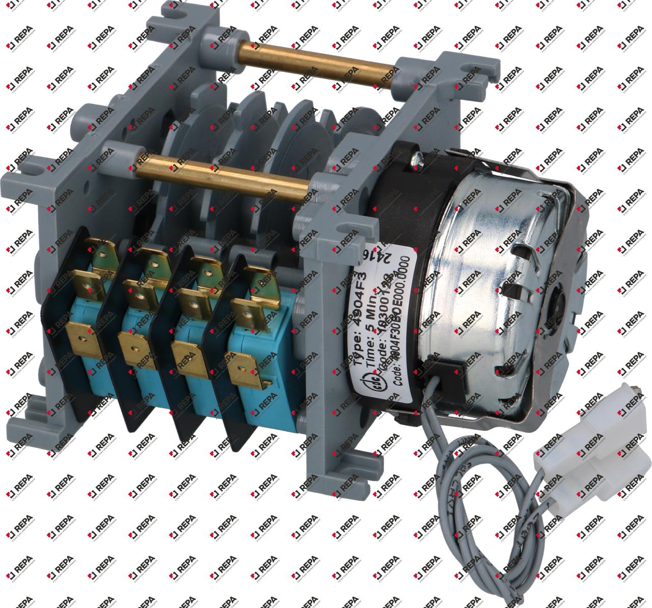Timer 4904F Kammern 4  Laufzeit 5min 230 V CDC