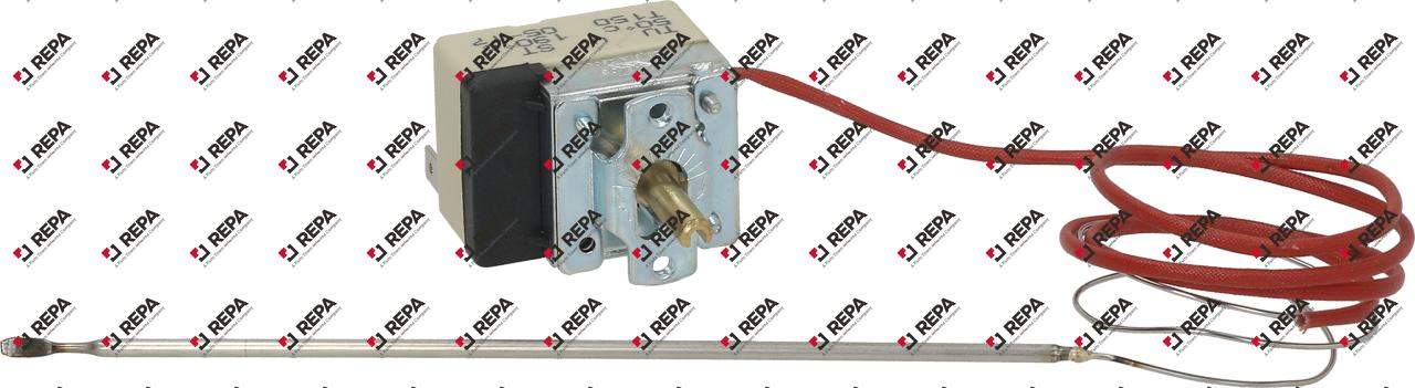 thermostat t.max. 190°C temperature range 50-190°C