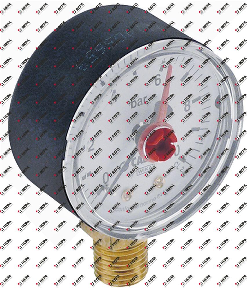 manometer ø 50mm pressure range 0 up to 10bar