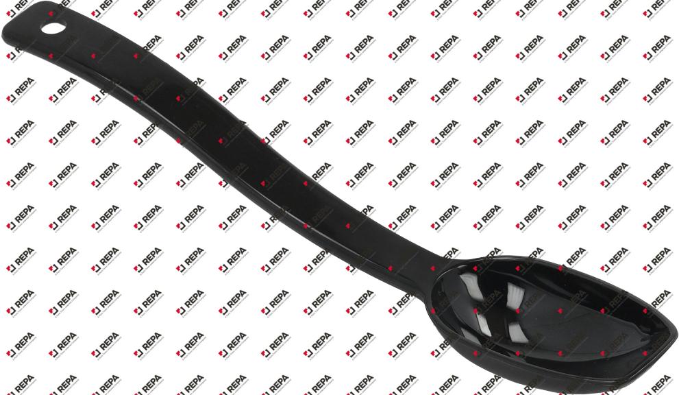 Serving spoon plastic black