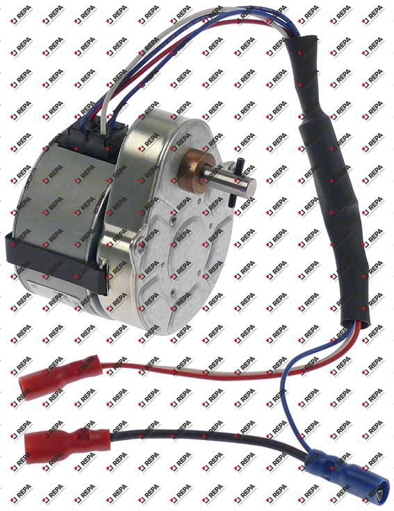 gear motor 220V 50Hz 30rpm shaft ø 6mm L 100mm
