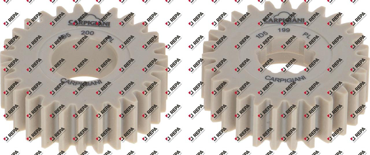 Gear wheel pair plastic ED ø 44mm