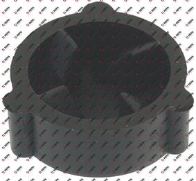mixer coupling ø 32,5mm H 12mm teeth 4 rubber
