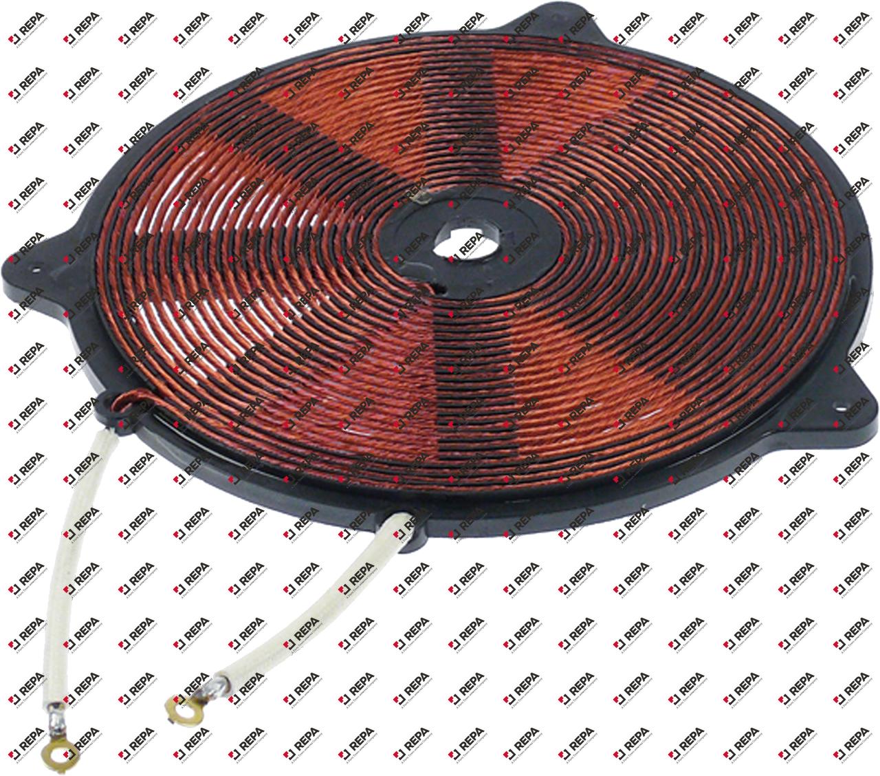 induction coils 3500W 230V ø 220mm H 10mm