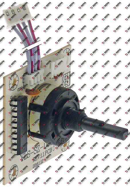 Encoder Achse ø 6x4,6mm Achslänge 21/12mm