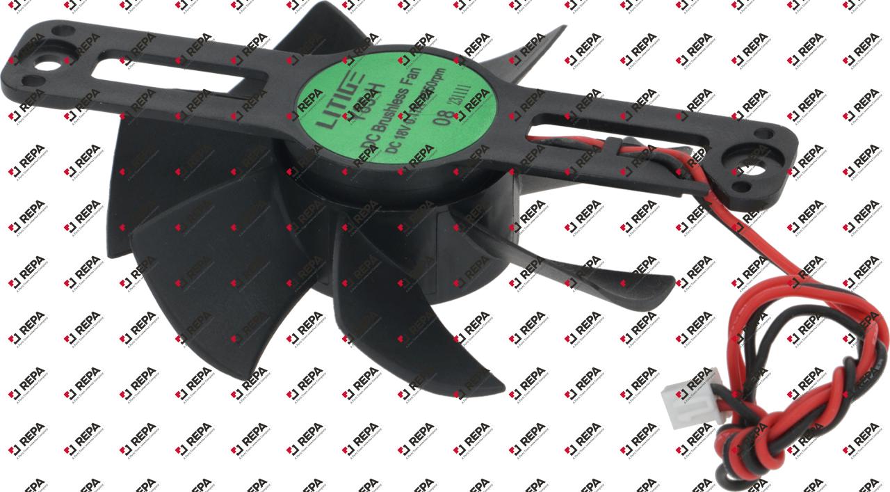 Hot air fan type  18V 2750rpm L1 6mm L3 16mm