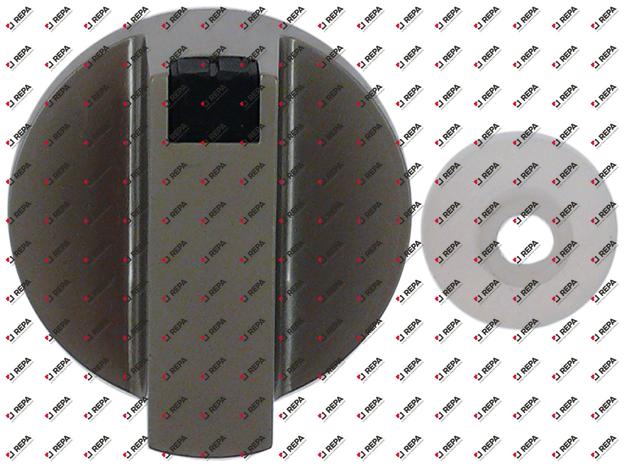knob zero mark ø 40,5mm shaft ø 6x4mm