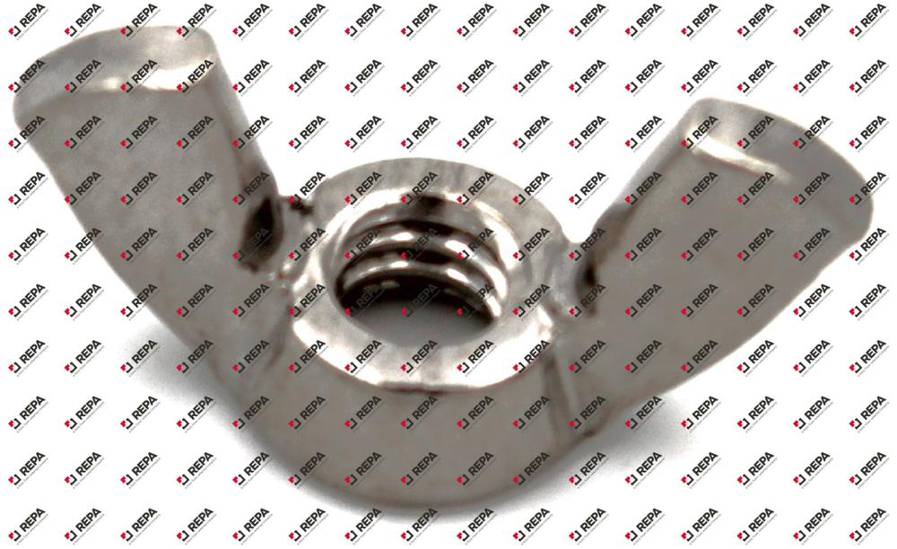 Wing nut 1/4-20 18-8 S/S