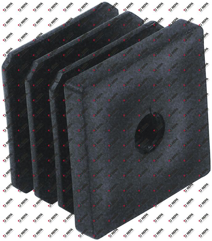 tappo modello di tubo 40x40