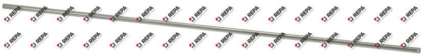 Welle für Förderband L 610mm ø 8mm
