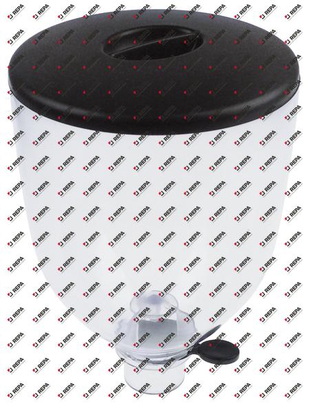 coffee beans container ø 187mm H 251mm seat ø 47mm