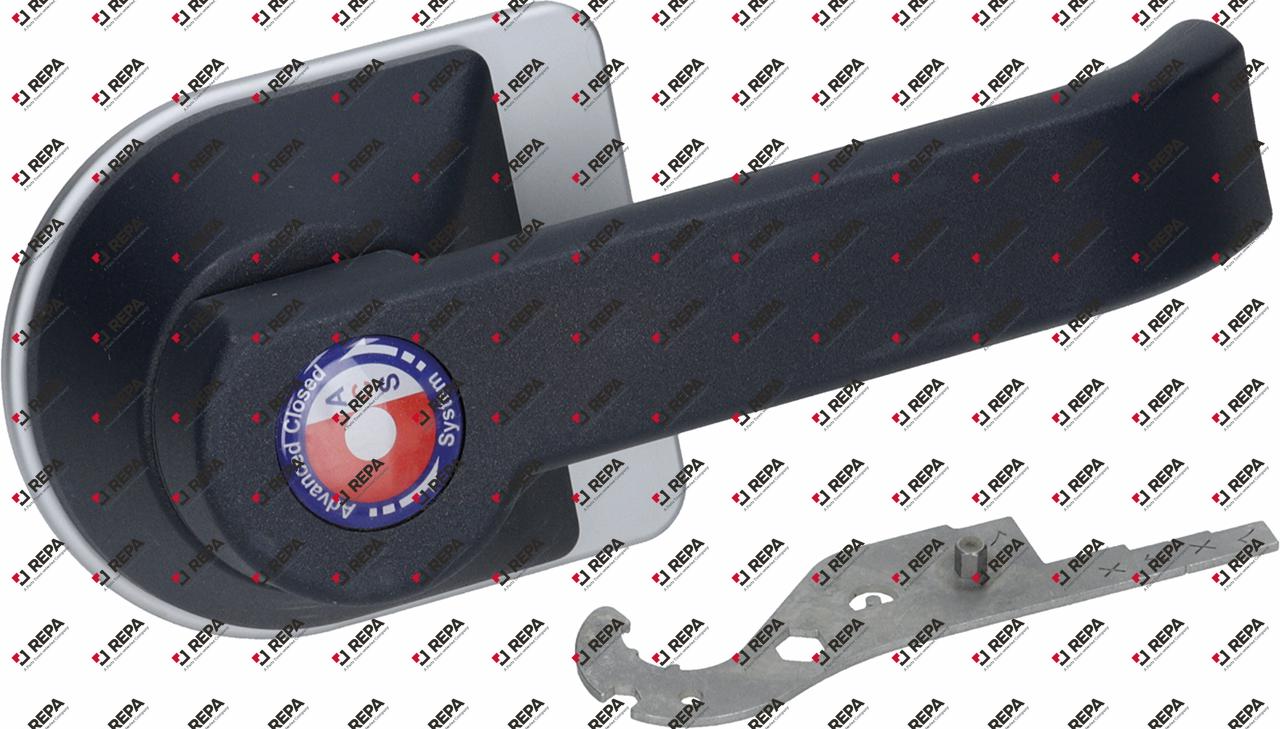 Manilla de puerta para modelo P3 higiénica L 210mm