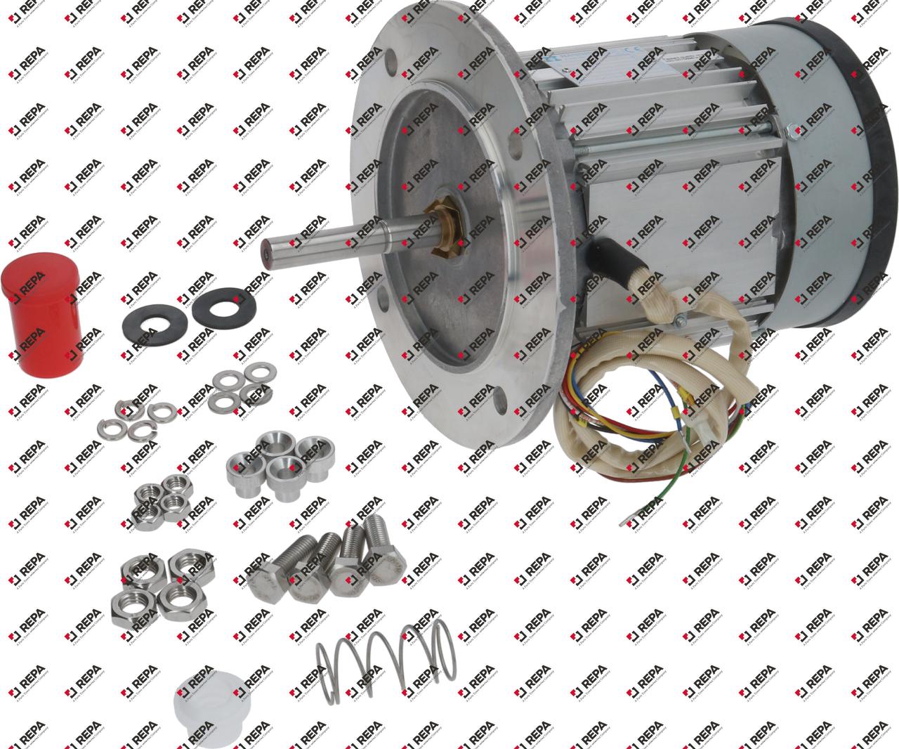 fan motor 0,32kW L1 200mm L2 80mm D1 ø 14mm A