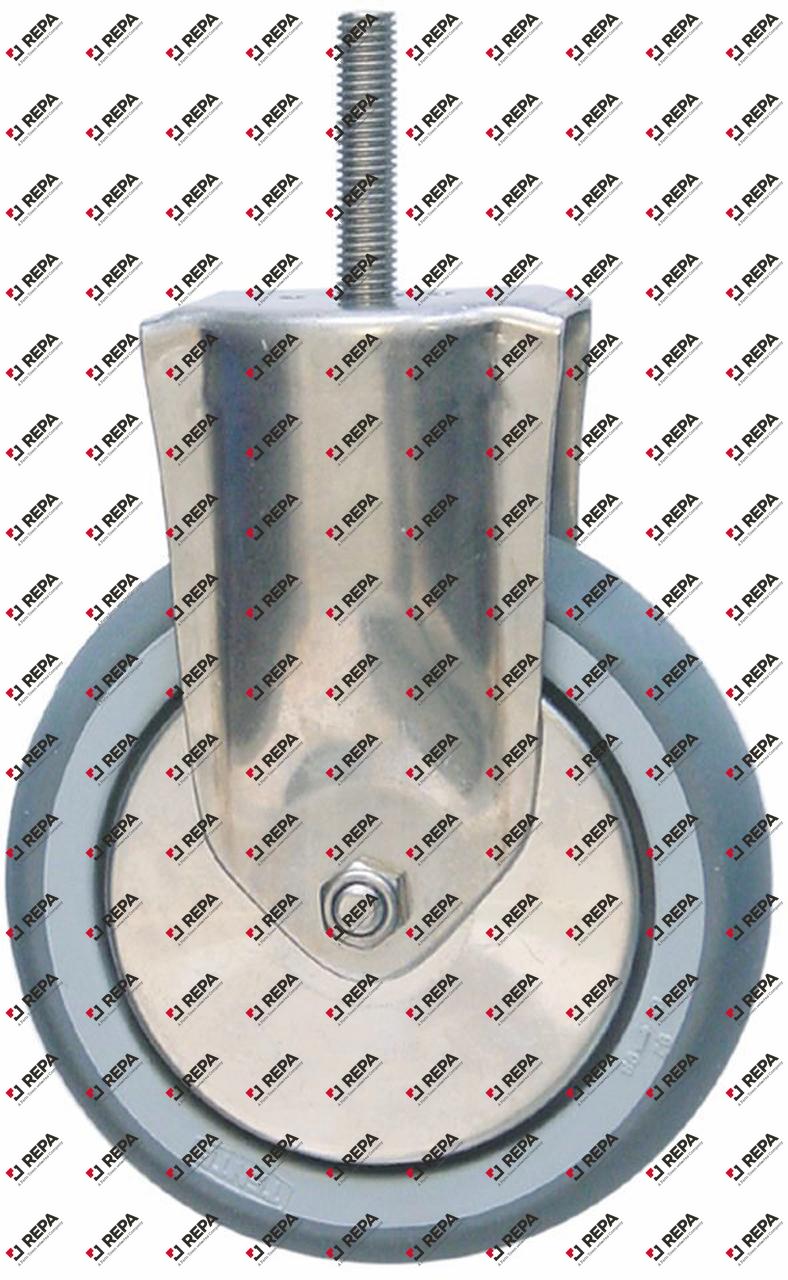 Bockrolle V2A,Ø 125x32mm