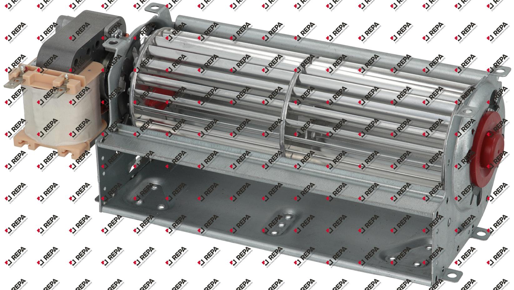 Querstromlüfter 34 W 230 V Motor links
