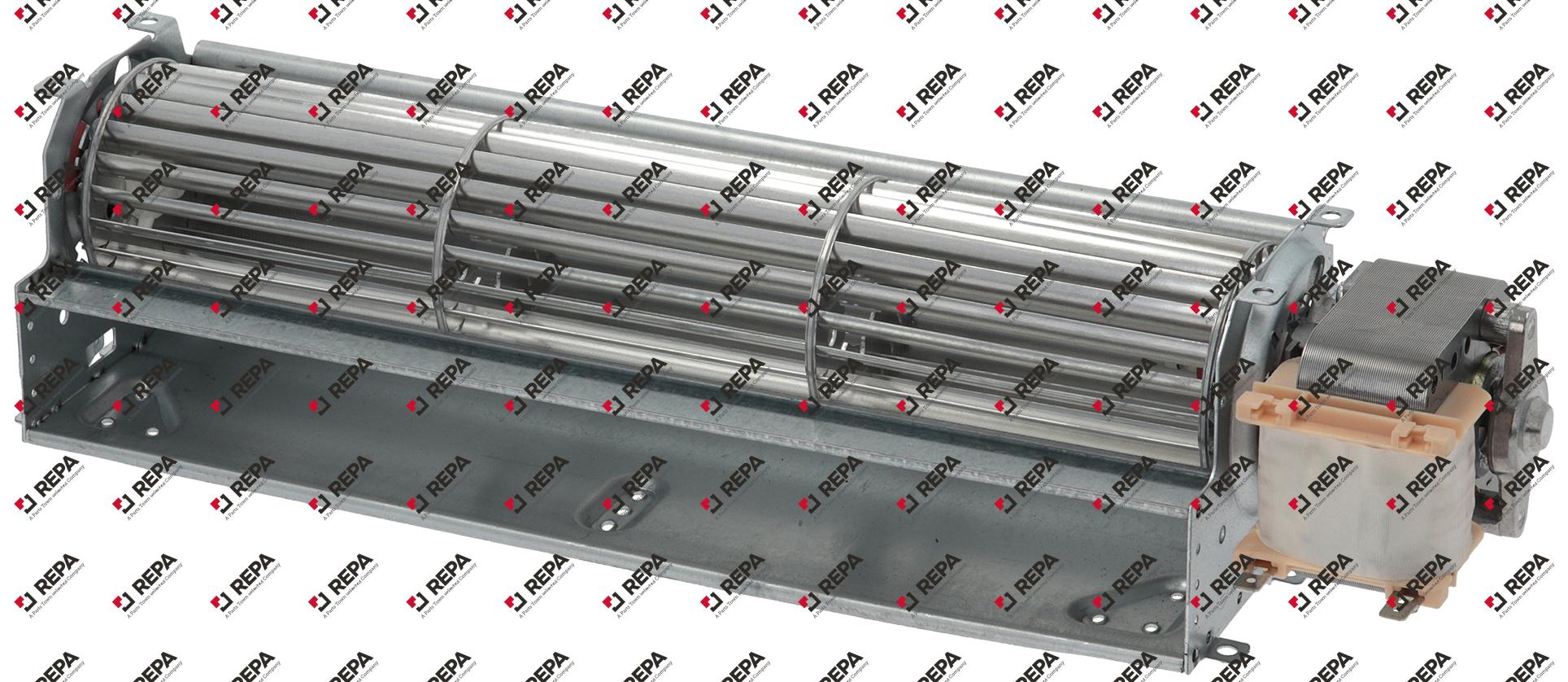 Cross flow fan 54,7W 230V motor position right
