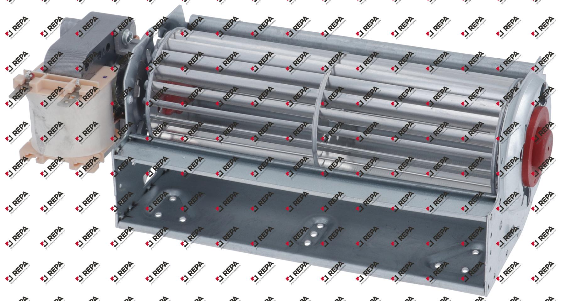 Cross flow fan 34W 230V motor position left