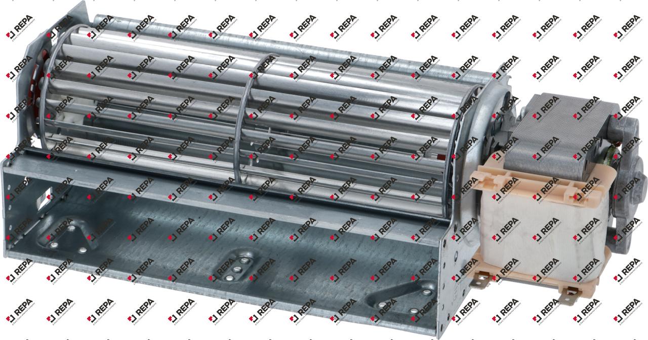 Querstromlüfter 37 W Motor rechts Walze ø 60 mm