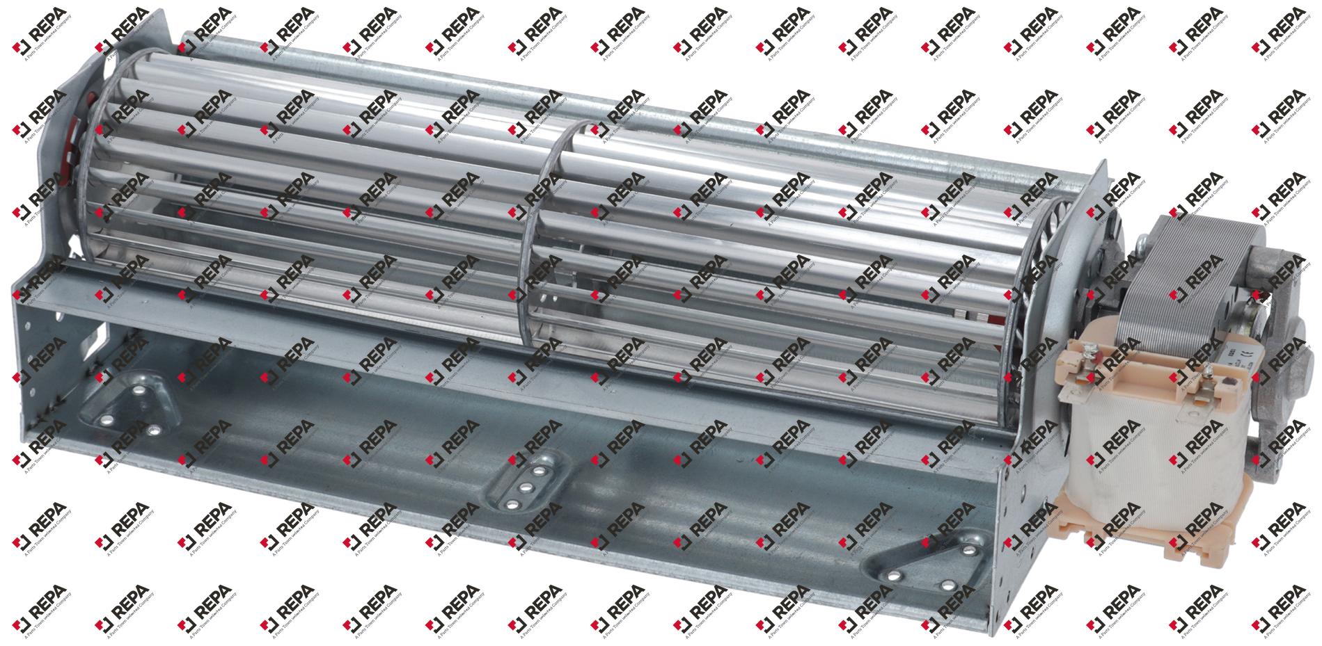 Cross flow fan 36 W 230 V motor position right