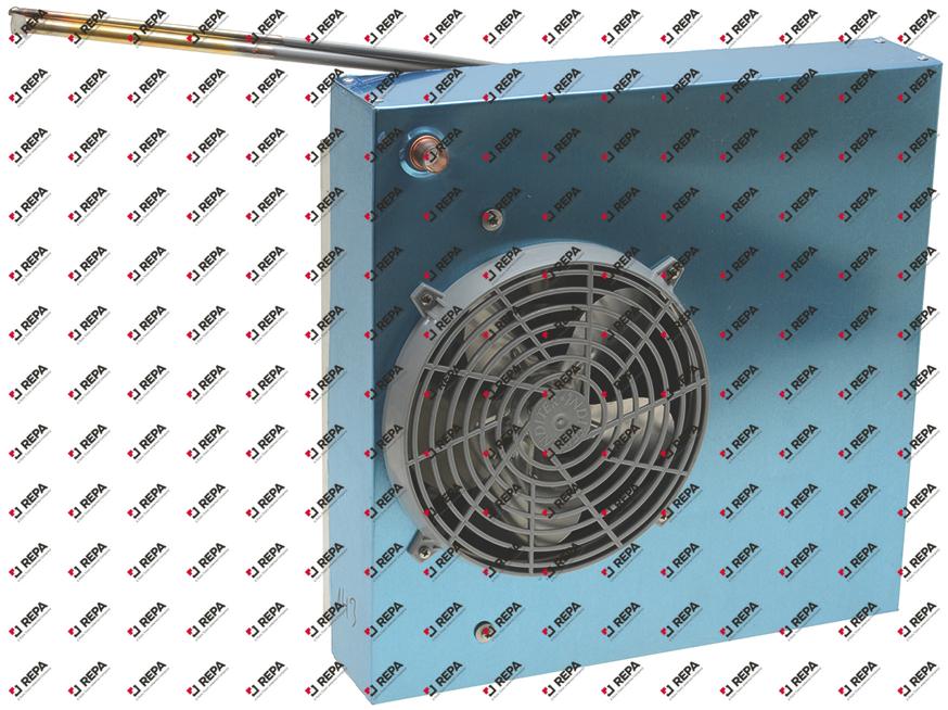 evaporator L 405mm W 405mm H 125mm