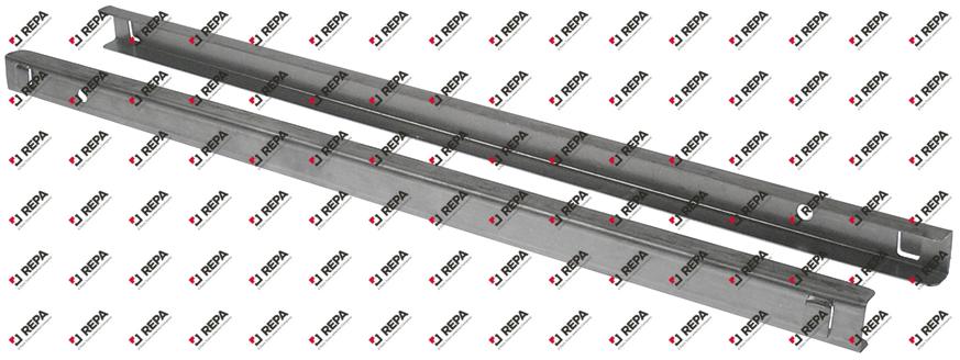 Stellschienenpaar L 549mm B 15mm H 24mm