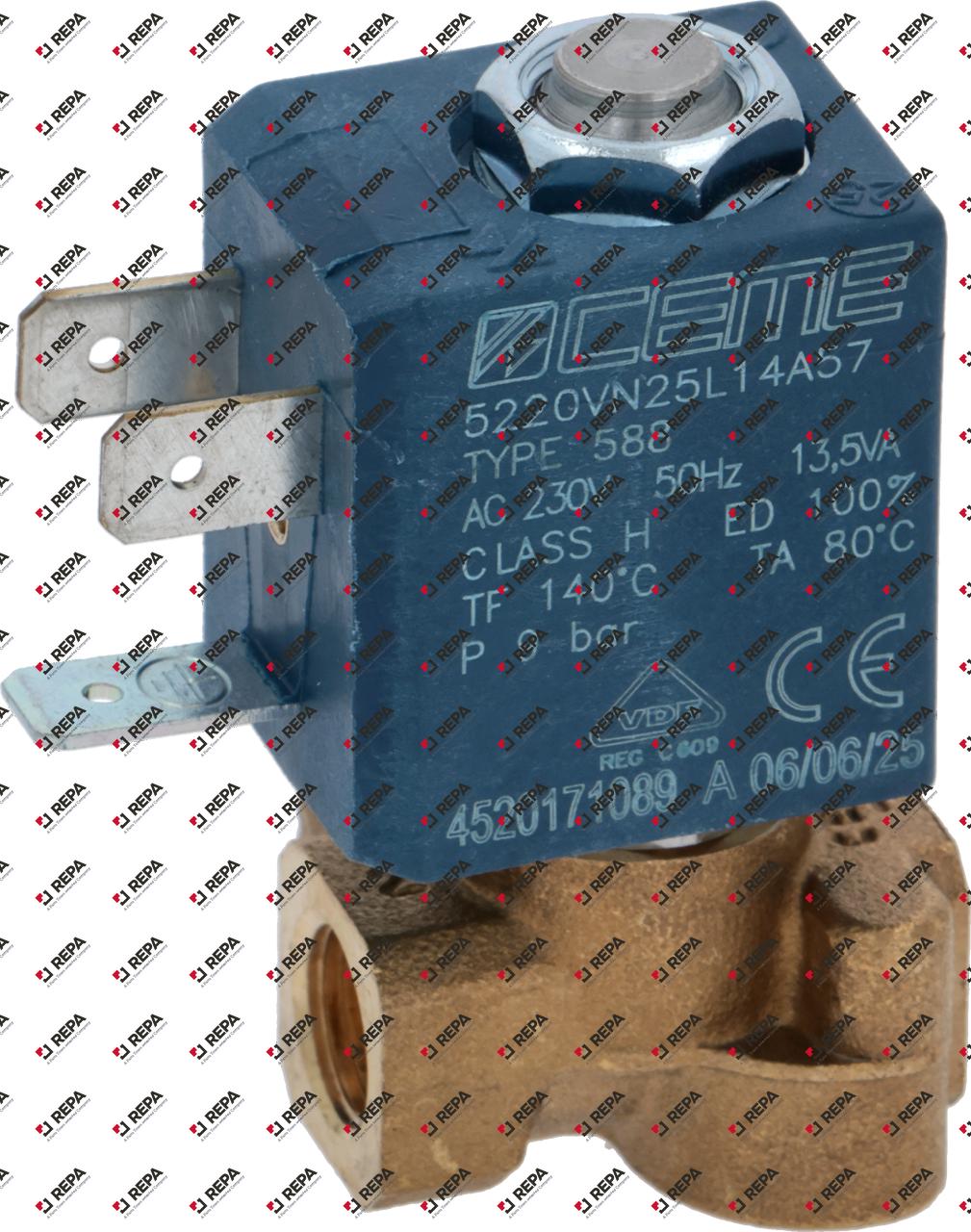 SOLENOID VALVE 2-WAY OLAB 230V