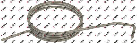 torsion spring ø 36mm L2 20mm wire gauge ø 1,6mm