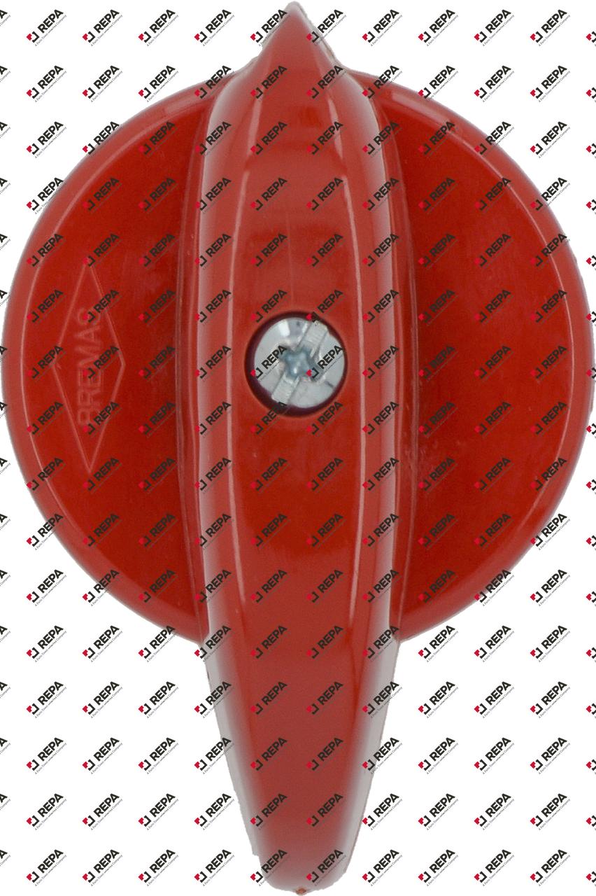 Knebel ø 34/51mm rot H 22 mm Schalter Nullstrich