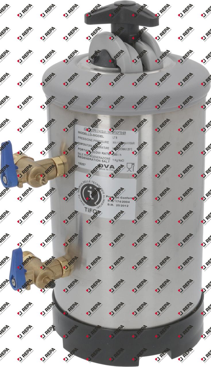 Softener type LT8 with 2 valves connection 3/4"