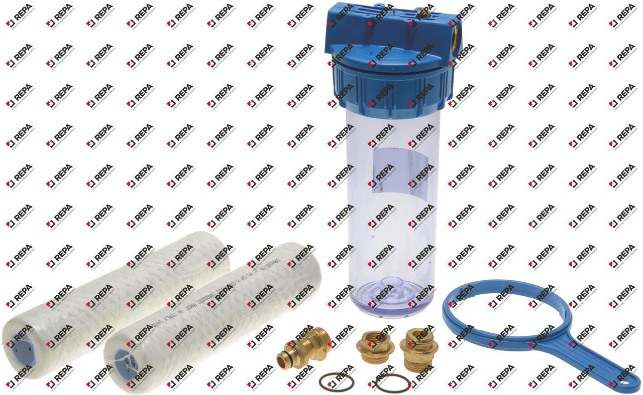 voorfilter aansluiting 3/4" ø 180mm L 306,5mm