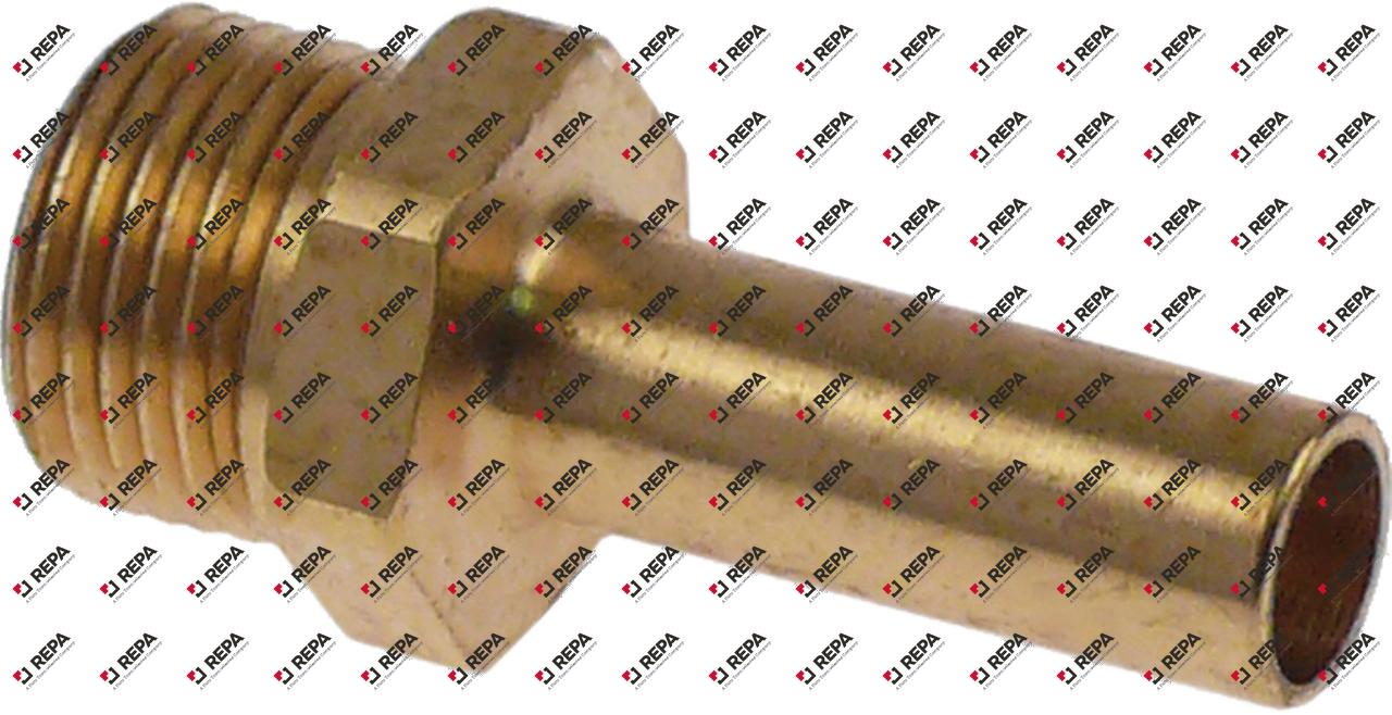 Anschluss Gewinde 3/8" Gesamtlänge 43,5mm