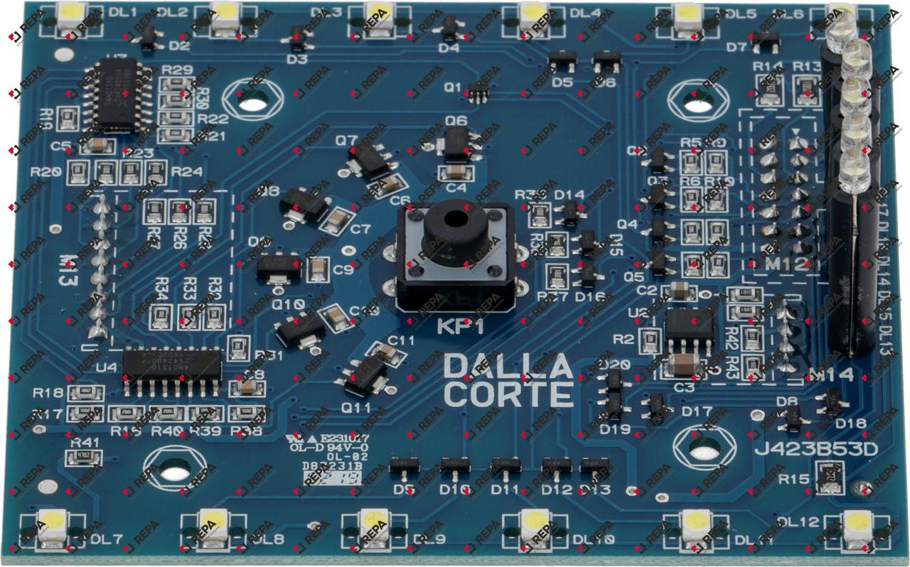 Platine Maße 90x80mm