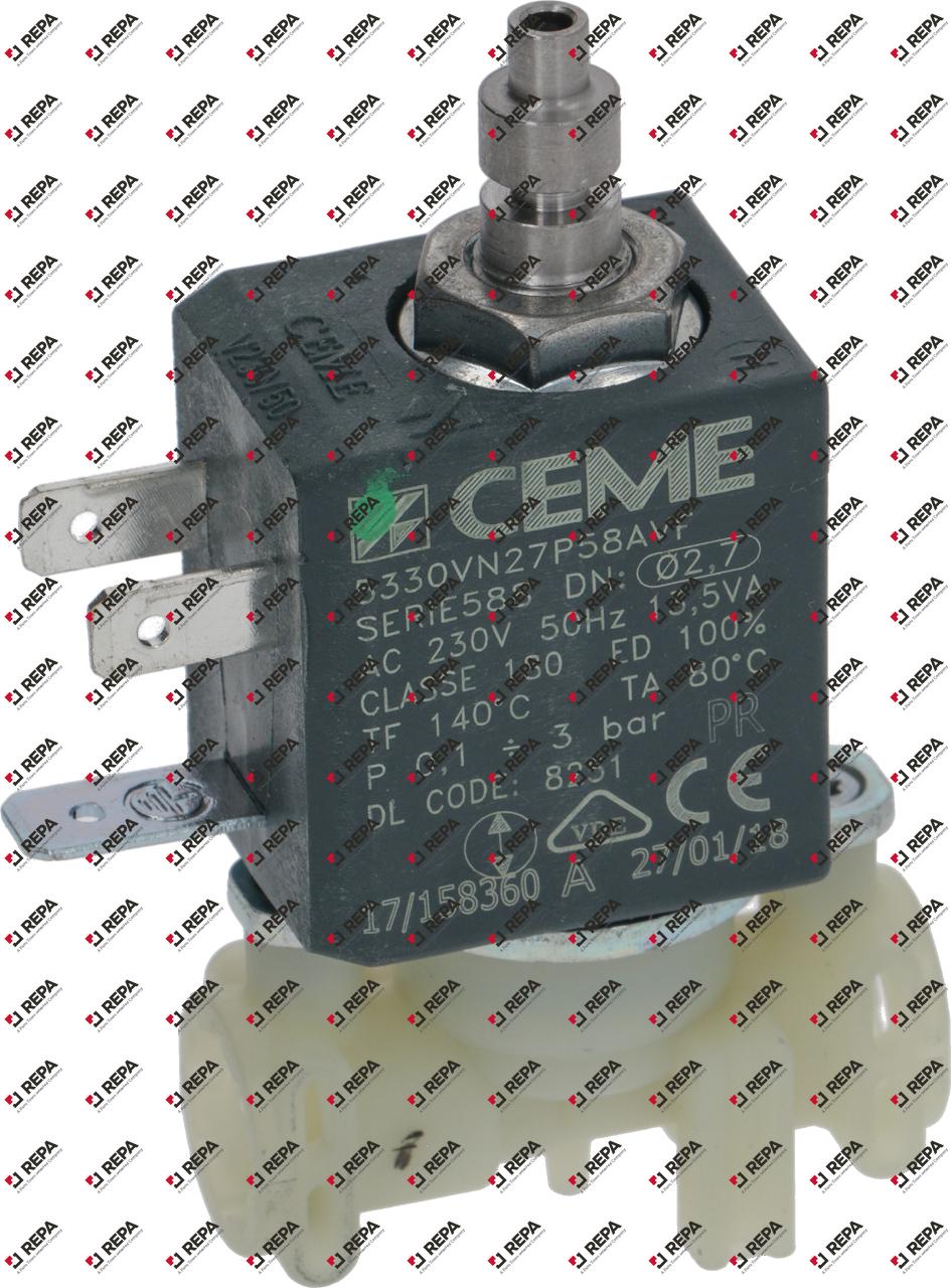 SOLENOID VALVE CEME 3 WAYS 230V