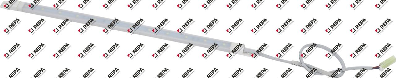 LED-Leiste L 400mm B 14,4mm H 7,5mm 24VDC weiß