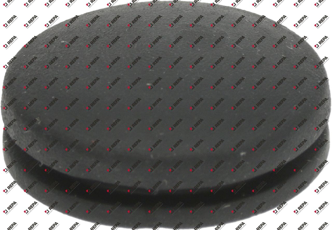 tapa de protección para asa plástico negro