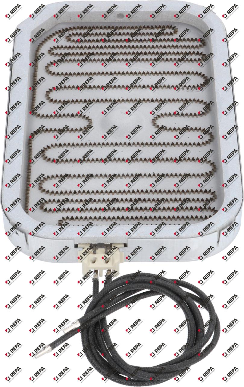 radiation heater rectangular 1500W 230/240V