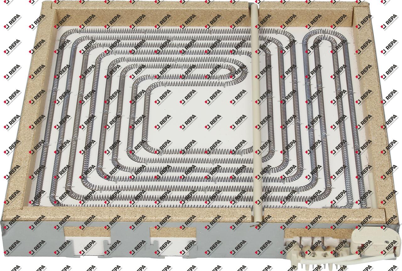 radiation heater L 300mm W 300mm 4000W 400V