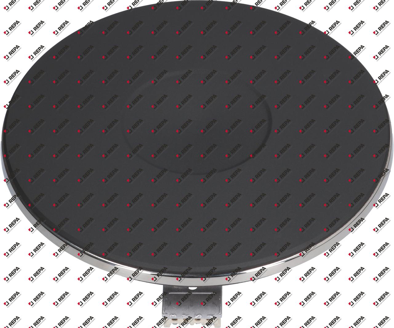hot plate ø 300mm 3500W 400V with 8mm spill ring